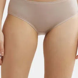 Jockey Beige Plain Hipster Panty-picture-28