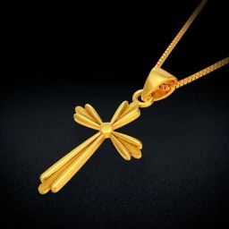 Golden Holy Cross Pendant-image-20