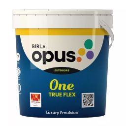 Birla Opus One True Flex 20 L White Emulsion Paint for Exterior Walls, 931002 (Bucket of 20 L)-image-50