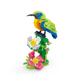 BanBao Bird and Peacock Building Blocks Active Orange-bellied Leafbird Kids Animal Construction Toy - RS7496BanBao Bird and Peacock Building Blocks Active Orange-bellied Leafbird Kids Animal Construction Toy - RS7496-17