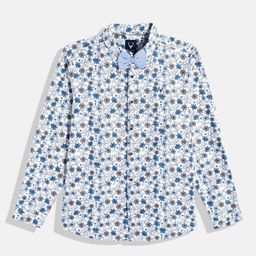 Allen Solly Junior Boys Floral Printed Pure Cotton Casual Shirt-image-103