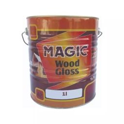 Magic Paints 1 L Brown Glossy Finish Wood Polish for Furniture Protection-image-32
