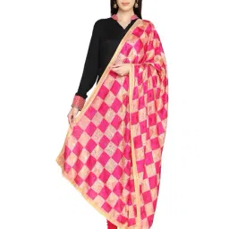 Dupatta Bazaar Pink & Gold Dupatta-image-55