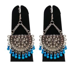 Weariton Blue Chandbalis Earrings-image-45