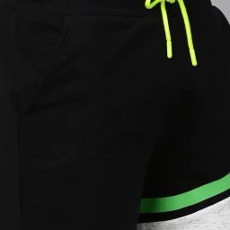 3Pin Multicolor Cotton Regular Fit Color Block Shorts - Pack of 2 image 4