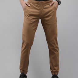 Wildcraft Men Solid Joggers Trousers-image-43