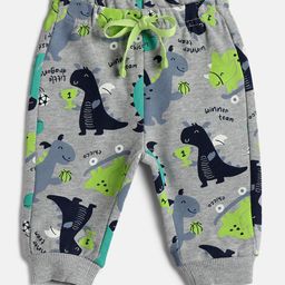 Chicco Boys Printed Relaxed Regular Fit Mid-Rise Trousers-image-97