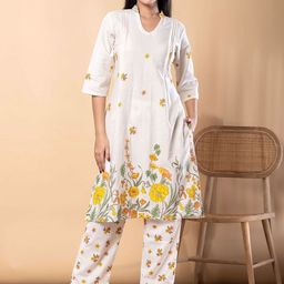 Readiprint Women Floral Printed Kurta with Palazzo-image-32