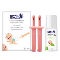 Littloo Gas and Colic Reliever | Tummy Relief for Babies (Windee + Tummy Roll-on)-22