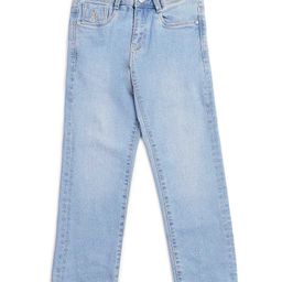 US Polo Assn Cotton Woven Full Length Relaxed Fit Solid Color Jeans - Light Blue-image-76