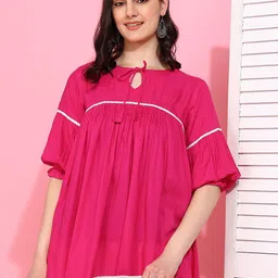 HIVA TRENDZ Boat Neck Tunic-picture-13