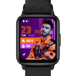 Fastrack Jupiter S1 Smartwatch 1.83" Ultravu Display, SingleSync BT Calling, Advanced Chipset Smartwatch  (Black, Free Size) image 3