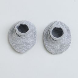 BUMZEE Interlock Knit Cap Mittens & Booties Set with Vehicle Print Grey - Diameter 11.5 cm image 3