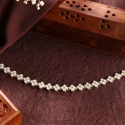 Priyaasi Women Gold-Plated Artificial Stones Studded Matha Patti Head Jewellery-image-75