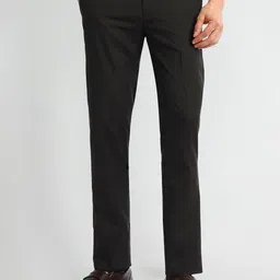 Arrow Men Mid-Rise Regular Fit Formal Trouser-image-78