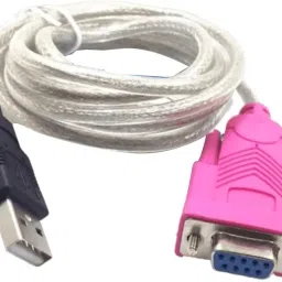 WiredCom USB to RS232 Serial Port Adapter Cable, USB2.0A Male to RS-232 USB Adapter image 3