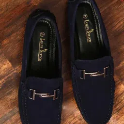 Louis Stitch Men's Federal Blue Casual Loafers-picture-38