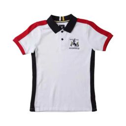 Allen Solly Junior White & Red Cotton Printed Polo T-Shirt-picture-12