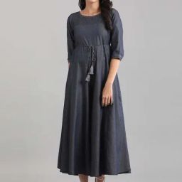Aurelia Denim Blue Cotton Jumpsuit-image-43