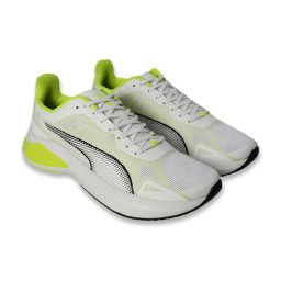 Puma Unisex Hyperglide X FusionLite Electric Lime, White & Black Running Shoes image 5