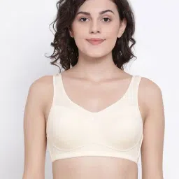 Clovia Beige Non Wired Non Padded Full Coverage Bra-picture-5