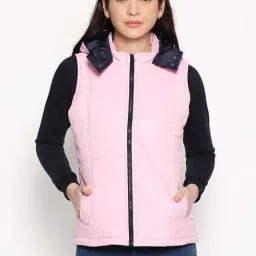 People Pink Regular Fit Jacket-image-71