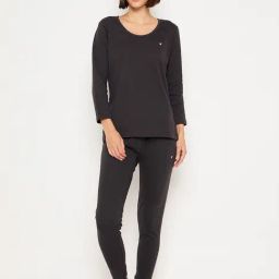 Neva Dark Grey Thermal Top & Bottom Set-image-57