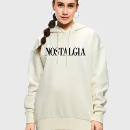 Bewakoof Off White Graphic Print Hoodie-image-18