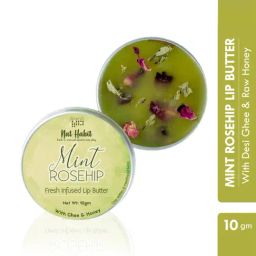 Nat Habit Mint Rosehip Lip Butter - 10 gm-22