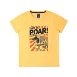 Allen Solly Junior Yellow Printed T-Shirt-picture-24