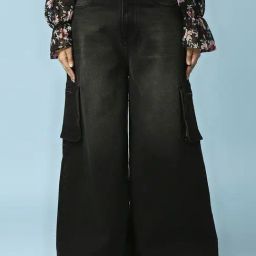 Turning Blue Black High Rise Jeans-image-58