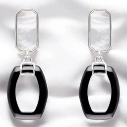 crash.club By CKC 925 Silver Mother-of-Pearl Earrings-image-90
