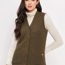 Duke Green Self Pattern Cardigan-image-81