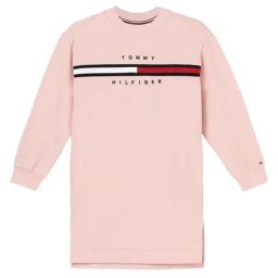 TOMMY HILFIGER Soft Rose Solid Relaxed Fit Dress-picture-44