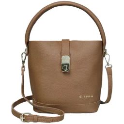 PELLE LUXUR Brown Solid Medium Sling Handbag-picture-27