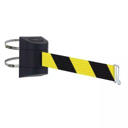 Tensator Black Plastic Retractable Barrier 4.6m Yellow/Black Tape, 897C-33-D4-WCTE-picture-24