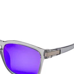 AFERELLE Unisex Square Sunglasses with Polarised Lens RGLOSGRYPURPV0 image 3