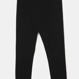Jockey Kids Black Cotton Slim Fit Leggings-image-96