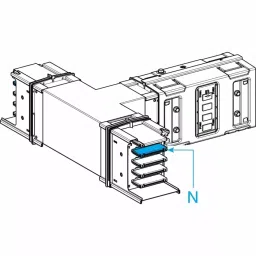 Schneider Electric Canalis KS 1000 A Tee Elbow Busbar Trunking, KSA1000DTC40-10