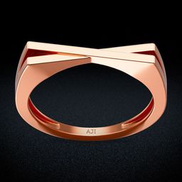Joyalukkas Women 14KT Rose Gold Finger Ring-image-41