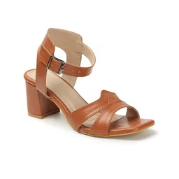 ICONICS Open Toe Block Heels image 3