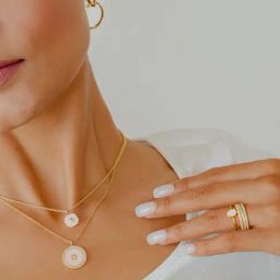 Perfectly Average Enamel Studded Stackable Ring image 3