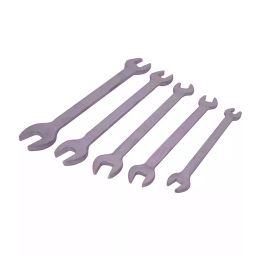 Tactix 5 Pcs Double Open Wrench Spanner Set Metric 372405 image 2