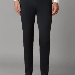 Louis Philippe Green Slim Fit Trousers-picture-42