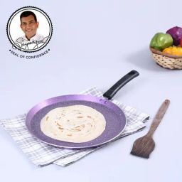 Wonderchef Tivoli Aluminium 28cm Induction Bottom Non-Stick Tawa-image-78