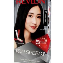 Revlon Top Speed Hair Color Natural Black 70 Combo Set-image-88