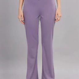 DOMIN8 Lilac Plain Pants-image-80