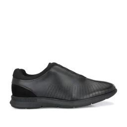 Legwork Men's Black Brogue Shoes-image-5