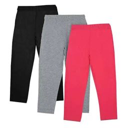 Dyca Kids Multicolor Cotton Regular Fit Trackpants (Pack of 3)-image-33