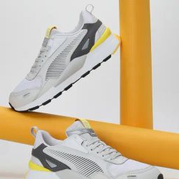 Puma Men's RS 3.0 Synth Pop Ash Grey Casual Sneakers-image-64
